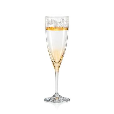 Sektgläser Kristallglas Excelsior 220 ml 2er Set Kristallglas Bohemia Crystalex