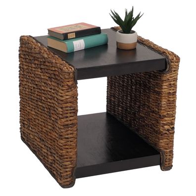 Beistelltisch Nachttisch Sitzhocker Lucca Rattan