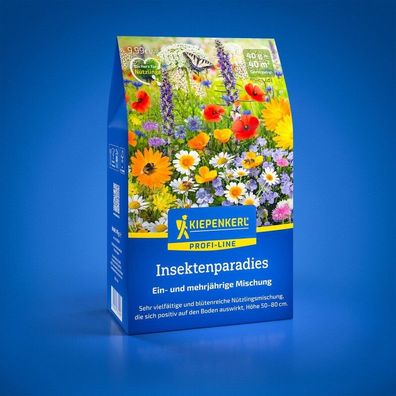 Blumensamen-Mischung Insektenparadies, Sehr vielfältige und blütenreiche