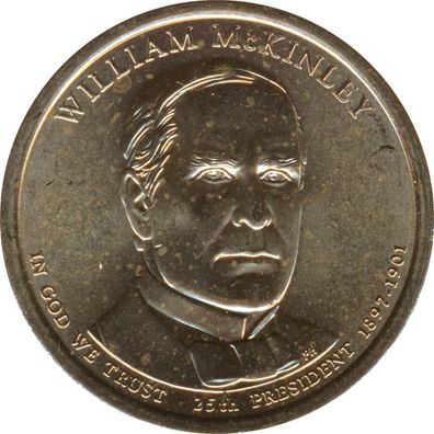 USA 2013 #25 1 US$ William McKinley D*
