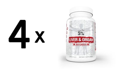 4 x 5% Nutrition Liver & Organ Defender - Legendary Series - 270 caps