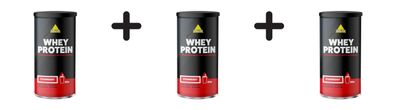 3 x Inkospor Whey Protein (600g) Strawberry