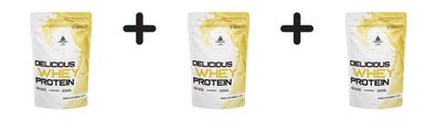 3 x Peak Delicious Whey Protein (900g) Vanilla Ice Cream