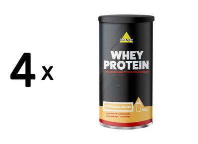 4 x Inkospor Whey Protein (600g) Cookies and Cream