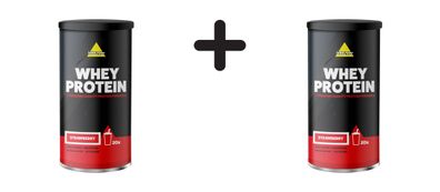 2 x Inkospor Whey Protein (600g) Strawberry