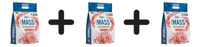 3 x Applied Nutrition Critical Mass - Professional, Strawberry - 6000g