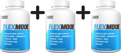 3 x EVLution Nutrition FlexMode - 90 caps