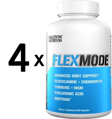 4 x EVLution Nutrition FlexMode - 90 caps