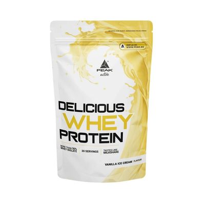 Peak Delicious Whey Protein (900g) Vanilla Ice Cream