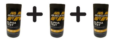 3 x MuscleTech Alpha Test - 120 vcaps