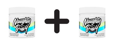 2 x Naughty Boy Creatine, Unflavored - 150g