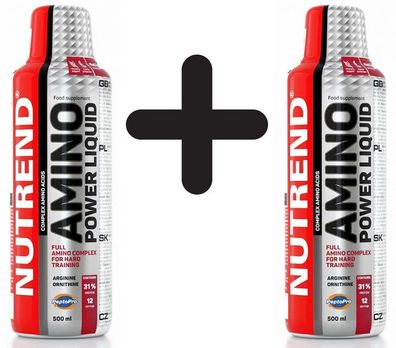 2 x Nutrend Amino Power Liquid - 500 ml