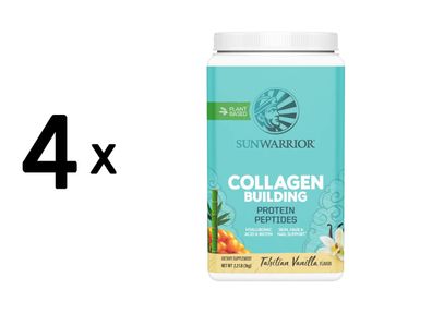 4 x Sunwarrior Slim Collagen Booster (750g) Vanilla