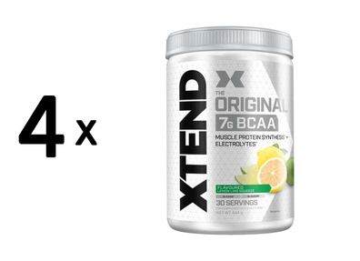 4 x Xtend BCAA (30serv.) Lemon Lime Squeeze