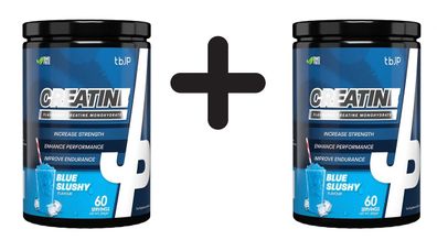 2 x Trained by JP Creatine, Blue Slushy - 300g