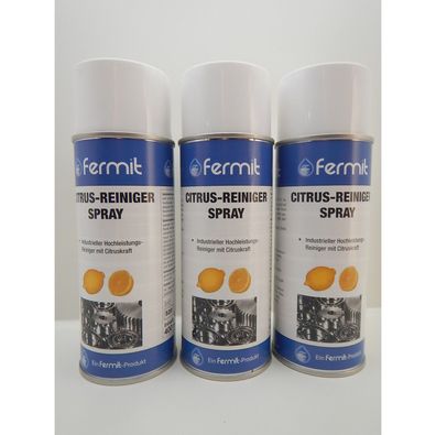3x Fermit Citrus Hochleistungsreiniger Reiniger Klebereste Entferner 400ml