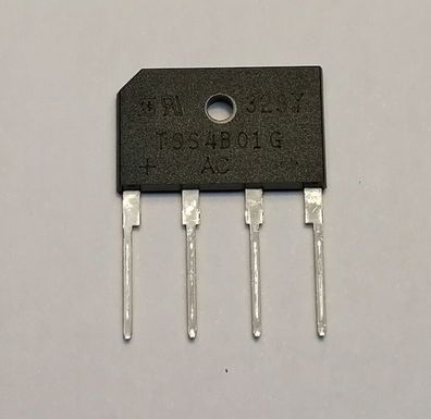 5Stk Bréckengleichrichter TSC TSS4B01G Flachbrécke 4A 35V (RMS)