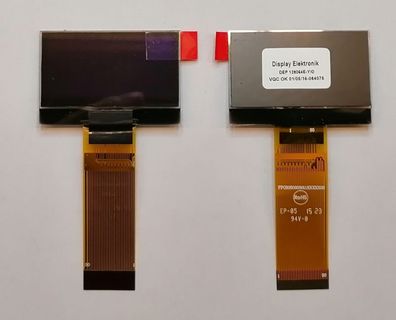 OLED Display DEP128064E-Y 128x64 gelb/schwarz 1,6inch Display Elektronik
