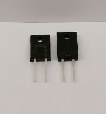 2 Stk Infineon IDV08E65D2 Ultra Fast Diode 650V 8A TO220AC-ISO
