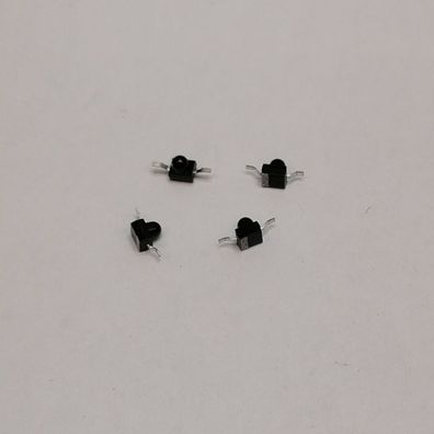 50 Stk Everlight ELPT91-21B/F10 SMD-Fototransistor schwarz 1,0mA 1206 Z-Bend Lead