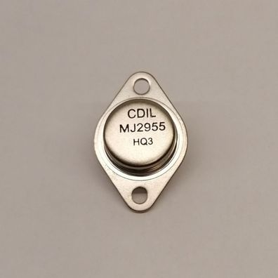 CDIL TMJ2955 Bipolarer Transistor PNP 60V 15A 115W 2,5Mhz B:5 TO3