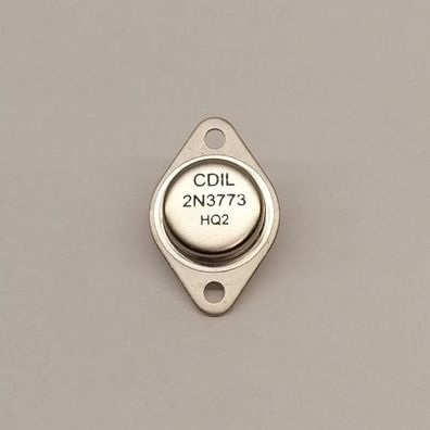 CDIL T2N3773 Bipolarer Transistor NPN 140V 16A 150W B:15-60 TO3