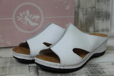 scandi Damen Pantolette weiß