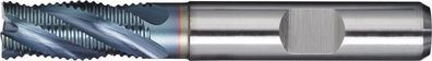 Schaftfräser DIN 844 Typ HR D.25mm Einsatz-L.63mm HSS-Co5 TiCN Weldon