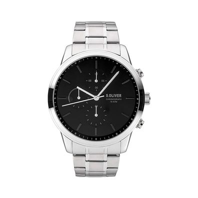 s. Oliver SO-3931-MC Herrenuhr Chronograph