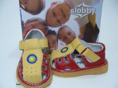 slobby Ki. Sandalette geschlossen red/yellow