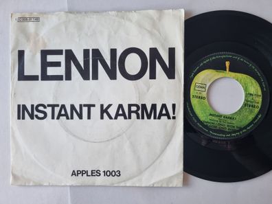 John Lennon - Instant Karma! 7'' Vinyl Germany