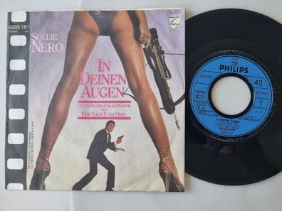 Sollie Nero - In Deinen Augen 7'' Vinyl/ JAMES BOND/ CV Sheena Easton