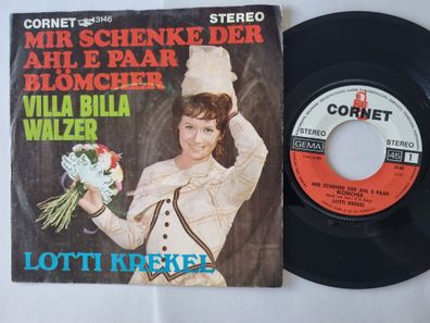 Lotti Krekel - Mir schenke der Ahl e paar Blömcher 7'' Vinyl Germany