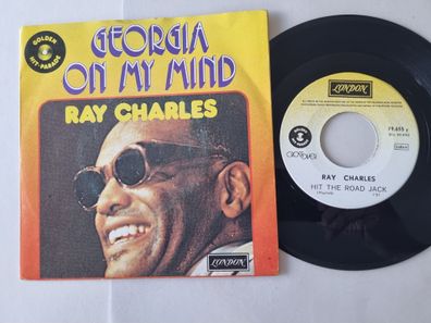 Ray Charles - Georgia On My Mind / Hit The Road Jack 7'' Vinyl Belgium