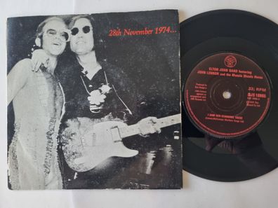 Elton John & John Lennon - I saw her standing there 7'' Vinyl UK/ CV The Beatles