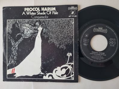 Procol Harum - A Whiter Shade Of Pale / Conquistador 7'' Vinyl Germany
