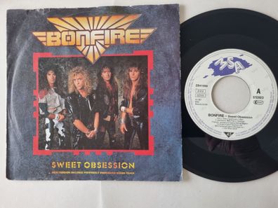 Bonfire - Sweet Obsession 7'' Vinyl Germany
