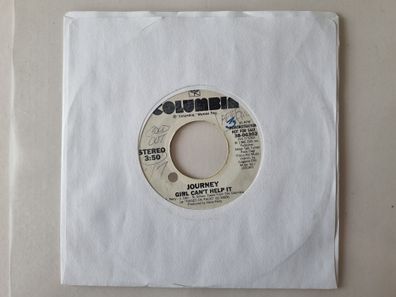 Journey - Girl can't help it 7'' Vinyl US PROMO