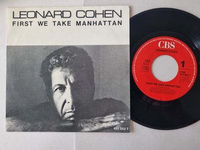 Leonard Cohen - First We Take Manhattan 7'' Vinyl Holland