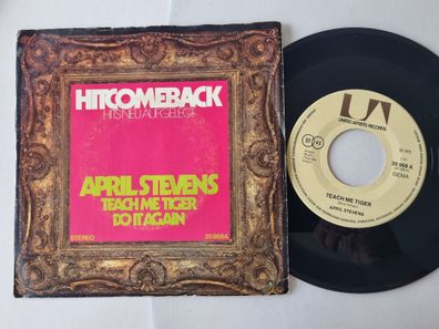 April Stevens - Teach Me Tiger / Do It Again 7'' Vinyl Germany