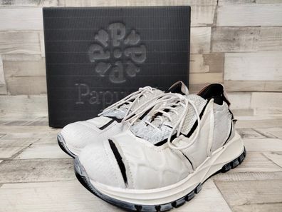 Papucei Damen Schnürschuh weiß kombiniert
