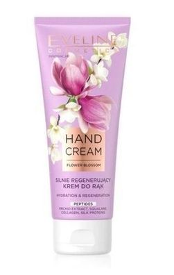 Eveline Bluetenzauber Feuchtigkeitsspendende Handcreme, 75 ml