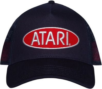 Atari 1972 Trucker Cap - Dunkelblaue Kappe mit Snapback & Logo