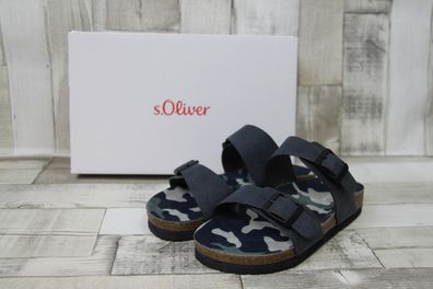 s. Oliver Kinder Oantolette dunkeblau mit zwei Schnallen