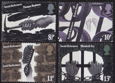 England GREAT Britain [1976] MiNr 0706-09 ( * */mnh )