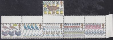 England GREAT Britain [1977] MiNr 0750-55 Zdr ( * */mnh ) [01]