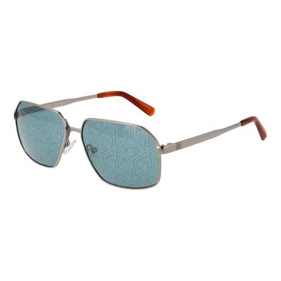 Guess Sonnenbrille GU00071 08N 58 Herren Silber