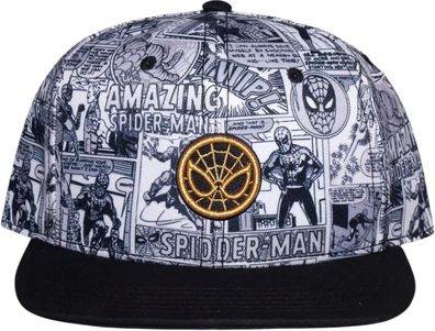 Spider-Man Cap - Marvel Snapback im Amazing Comics-Design