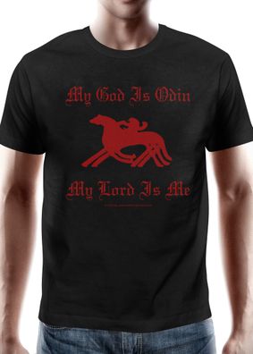 T-Shirt My God is Odin