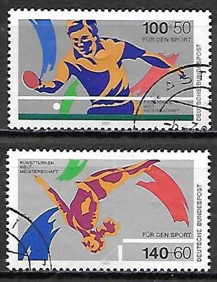 BRD gestempelt Michel-Nummer 1408-1409